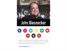 Tablet Screenshot of biesnecker.com